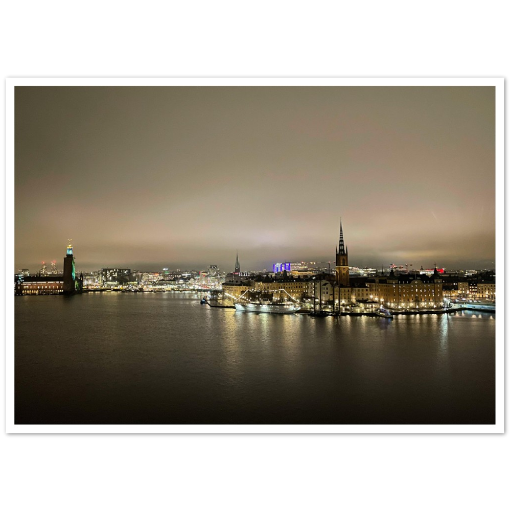 Stockholm by night