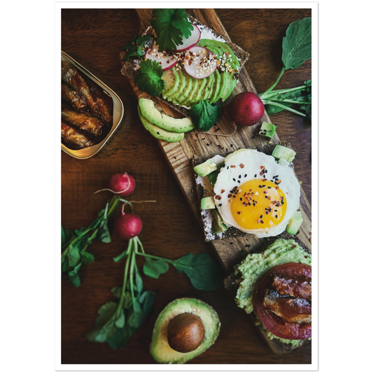 Avocado Sandwich Trio