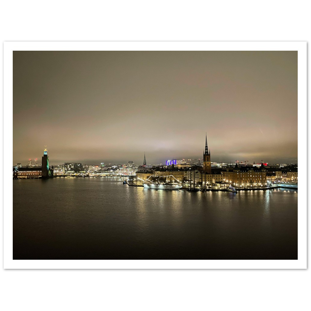 Stockholm by night