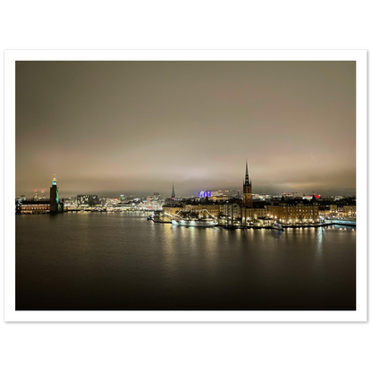 Stockholm by night