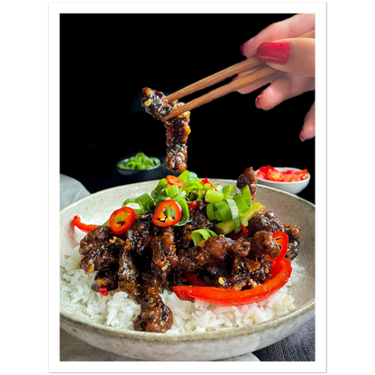 Crispy chilli beef